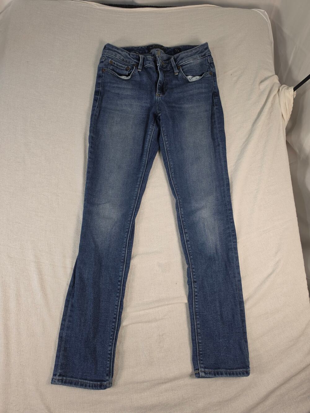 Lucky Brand Womens Size 2 26 Lolita Mid Rise Skinny Stretch Jeans